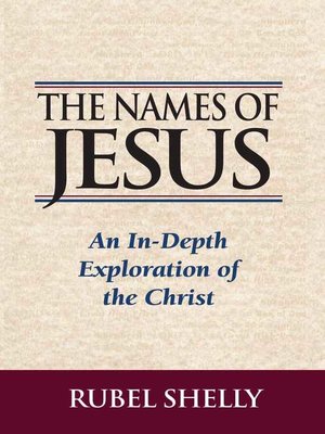 cover image of The Names of Jesus